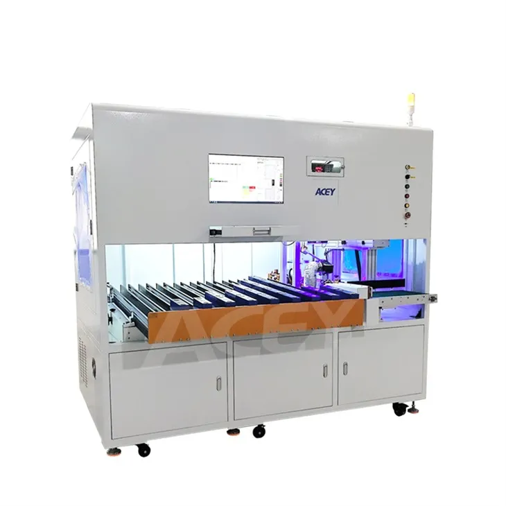 Automatic Prismatic Battery Sorting Machine With Laser Cleaning