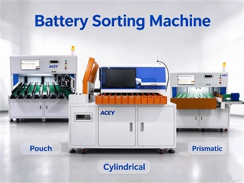How to Choose the Right Battery Sorting Machine for Cylindrical, Prismatic, and Pouch Cells?